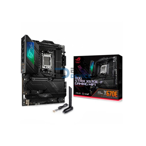 PLACA MADRE ASUS AM5 X670E-F GAMING WIFI DDR5 ROG STRIX S/R/HDMI/DP/4M2/USB3. D