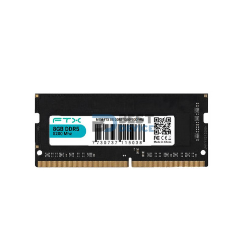 MEMORIA RAM PARA NOTEBOOK DDR5 FTX 8G 5200 115038