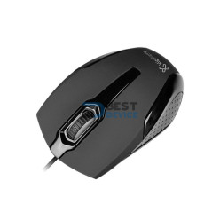 MOUSE KLIP XTREME USB KMO-120BK GALET 1000DPI/3 BOT/3D/NEG