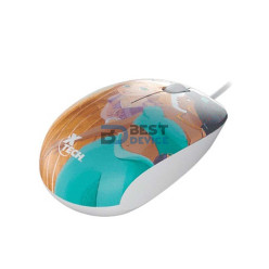 MOUSE XTECH USB XTM-D406PS PRINCESA 1200DPI/3 BOT