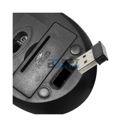 MOUSE KLIP XTREME WIR KMW-330BK VECTOR 1600DPI/6 BOT/3D/NEG