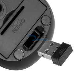 MOUSE KLIP XTREME WIR KMW-340BL KLEVER 1600DPI/6 BOT/AZUL