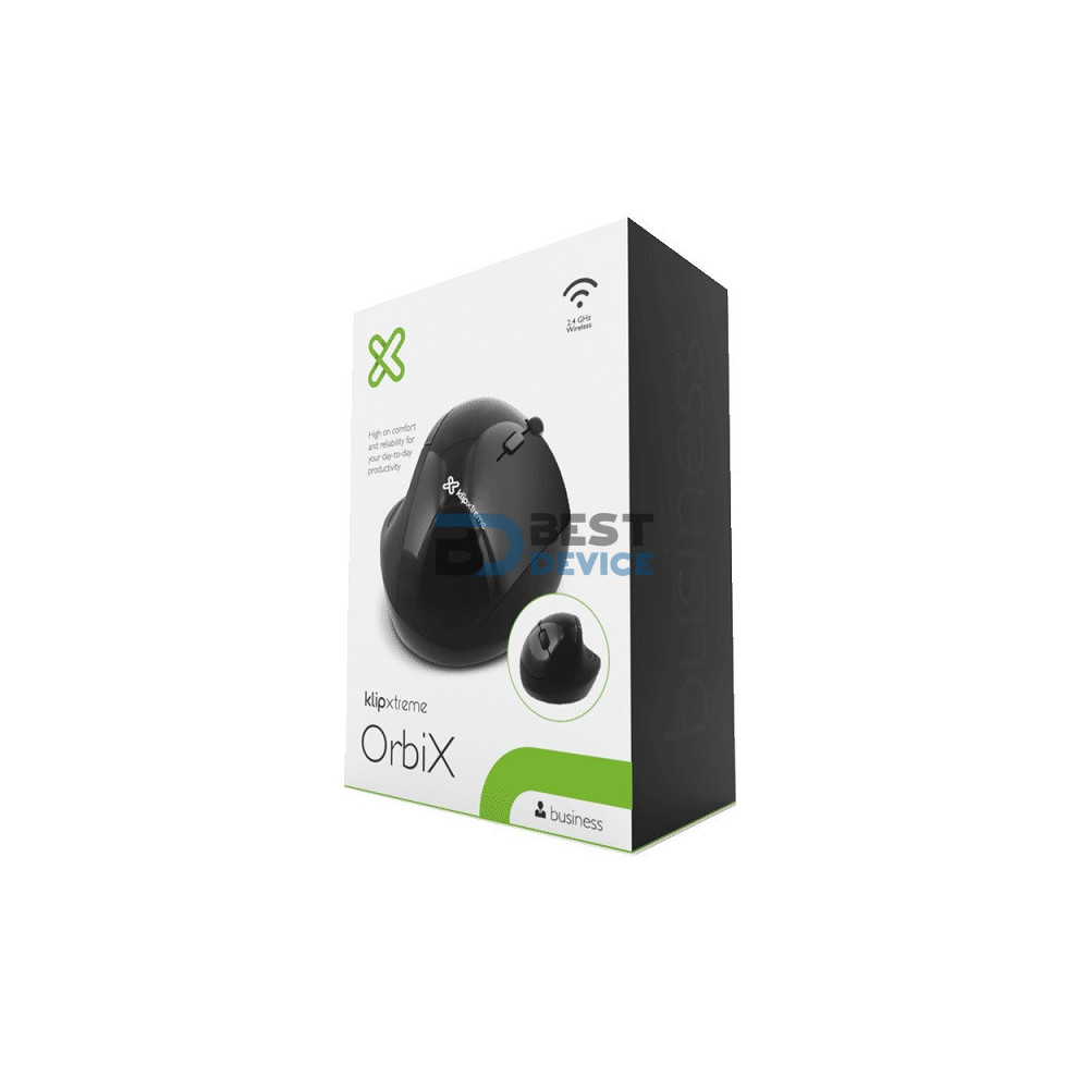 MOUSE KLIP XTREME WIR KMW-500BK ORBIX 1600DPI/6 BOT/NEG MOUSE KLIP XTREME WIR KMW-500BK ORBIX 1600DPI/6 BOT/NEG
