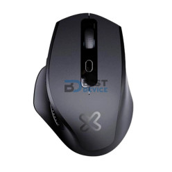 MOUSE INALÁMBRICO KLIP XTREME KMW-760 ERGOLAST 1600DPI/6 BOT/RECARGABLE/NEGRO