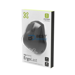 MOUSE INALÁMBRICO KLIP XTREME KMW-760 ERGOLAST 1600DPI/6 BOT/RECARGABLE/NEGRO
