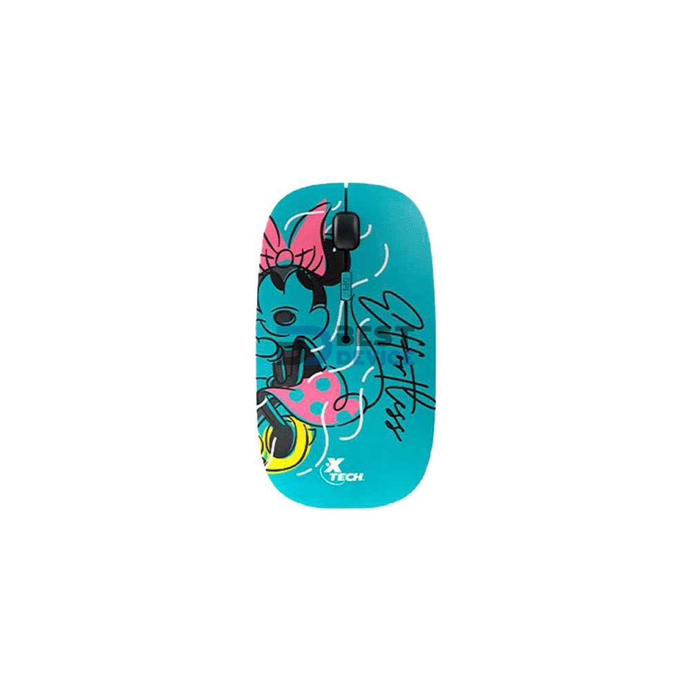 MOUSE XTECH WIR XTM-D340MM MINNIE MOUSE 1600DPI/4 BOT/TURQ MOUSE XTECH WIR XTM-D340MM MINNIE MOUSE 1600DPI/4 BOT/TURQ