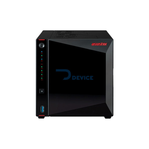NAS ASUSTOR AS5404T QC2.0/4BAY/4GB/2X2.5-GBLAN/HDMI/3USB3.2/HD35/H25/S