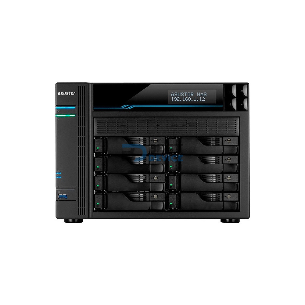 NAS ASUSTOR AS6508T QC2.1/8BAY/8GB/2 M.2/4-GBLAN/2USB3.2 NAS ASUSTOR AS6508T QC2.1/8BAY/8GB/2 M.2/4-GBLAN/2USB3.2