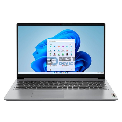 NOTEBOOK LENOVO I3 IDEAPAD 1 82QD00DHUS 1.2/8/256/W11H/15.6" FHD/GRIS