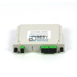 NE ATRIAN ATS1X4PLC-LXD-SCA-C PLUG IN LGX BOX SPLITER1 X 4WITH SC/APC