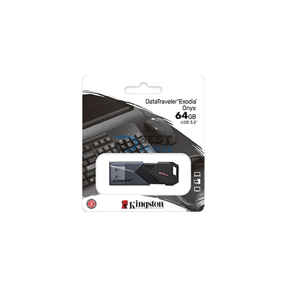 PENDRIVE KINGSTON 64GB DTXON/64GB DATATRAVELER EXODIA ONYX 3.2 PENDRIVE KINGSTON 64GB DTXON/64GB DATATRAVELER EXODIA ONYX 3.2