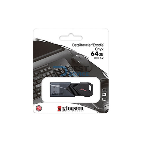 PENDRIVE KINGSTON 64GB DTXON/64GB DATATRAVELER EXODIA ONYX 3.2