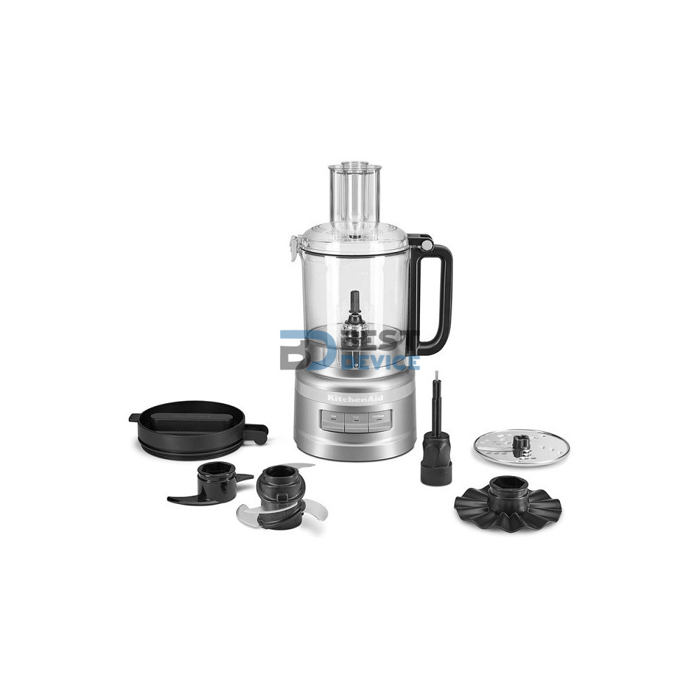 PROCESADOR DE ALIMENTOS K50013 9CUP 250W 120V KFP0920QCU PLATA KITCHENAID PROCESADOR DE ALIMENTOS K50013 9CUP 250W 120V KFP0920QCU PLATA KITCHENAID
