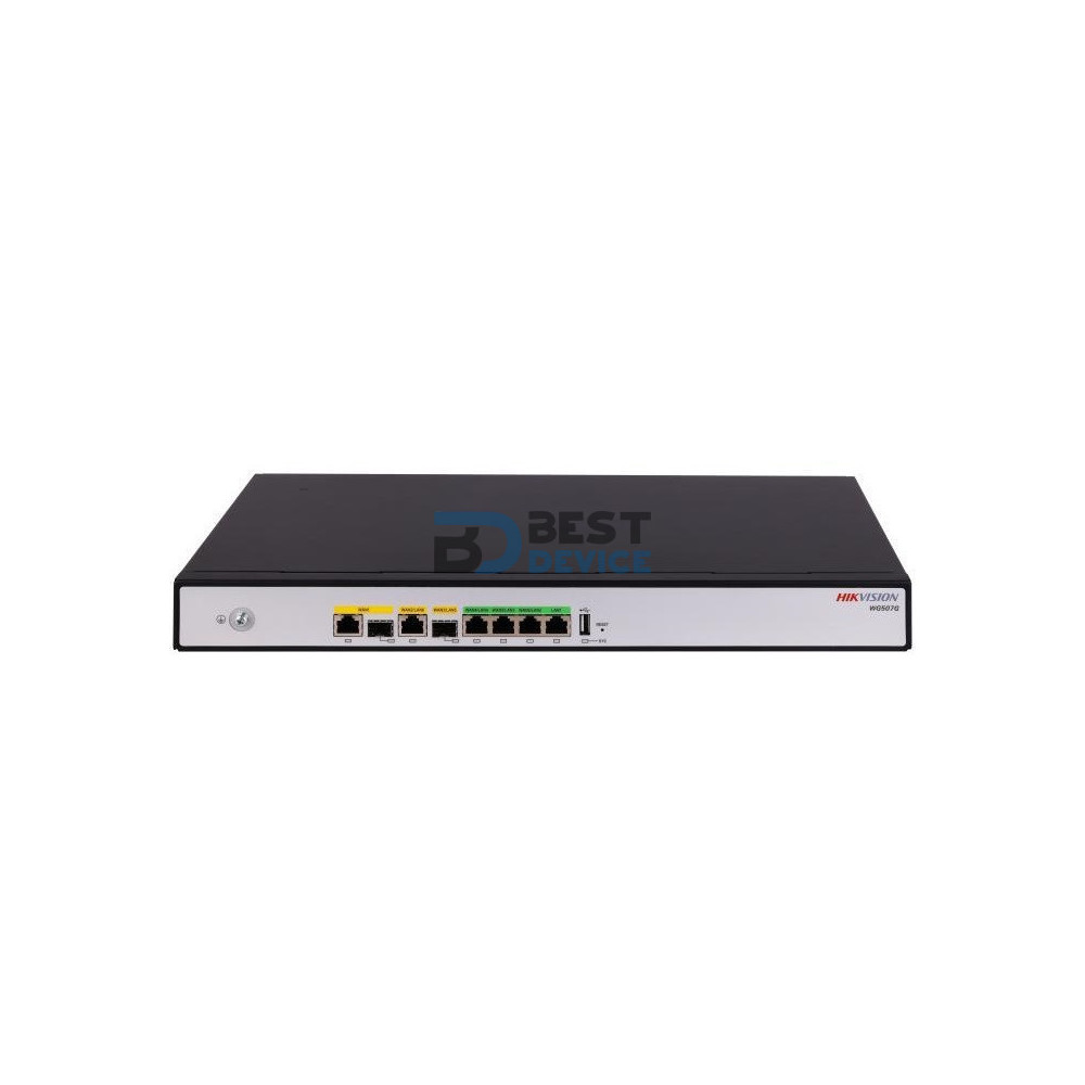 ROUTER HIKVISION DS-3WG507G-SI 7P 3WAN GBPS/4LAN GBPS/500 USERS ROUTER HIKVISION DS-3WG507G-SI 7P 3WAN GBPS/4LAN GBPS/500 USERS