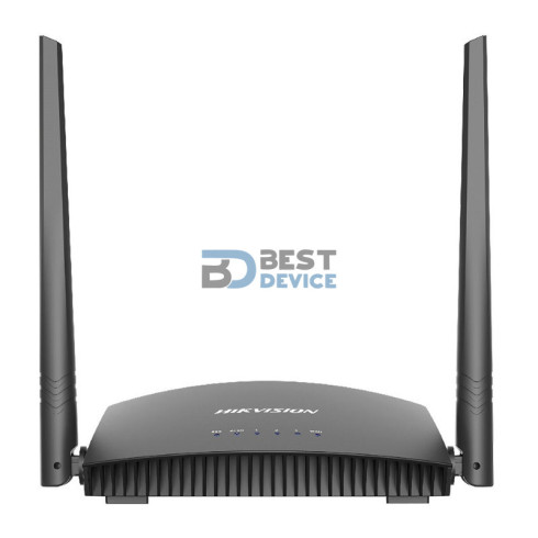 ROUTER HIKVISION DS-3WR3N 300M/WIFI4/2.4GHZ/2 ANT/4P/100MBPS