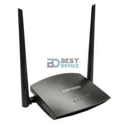 ROUTER HIKVISION DS-3WR3N 300M/WIFI4/2.4GHZ/2 ANT/4P/100MBPS