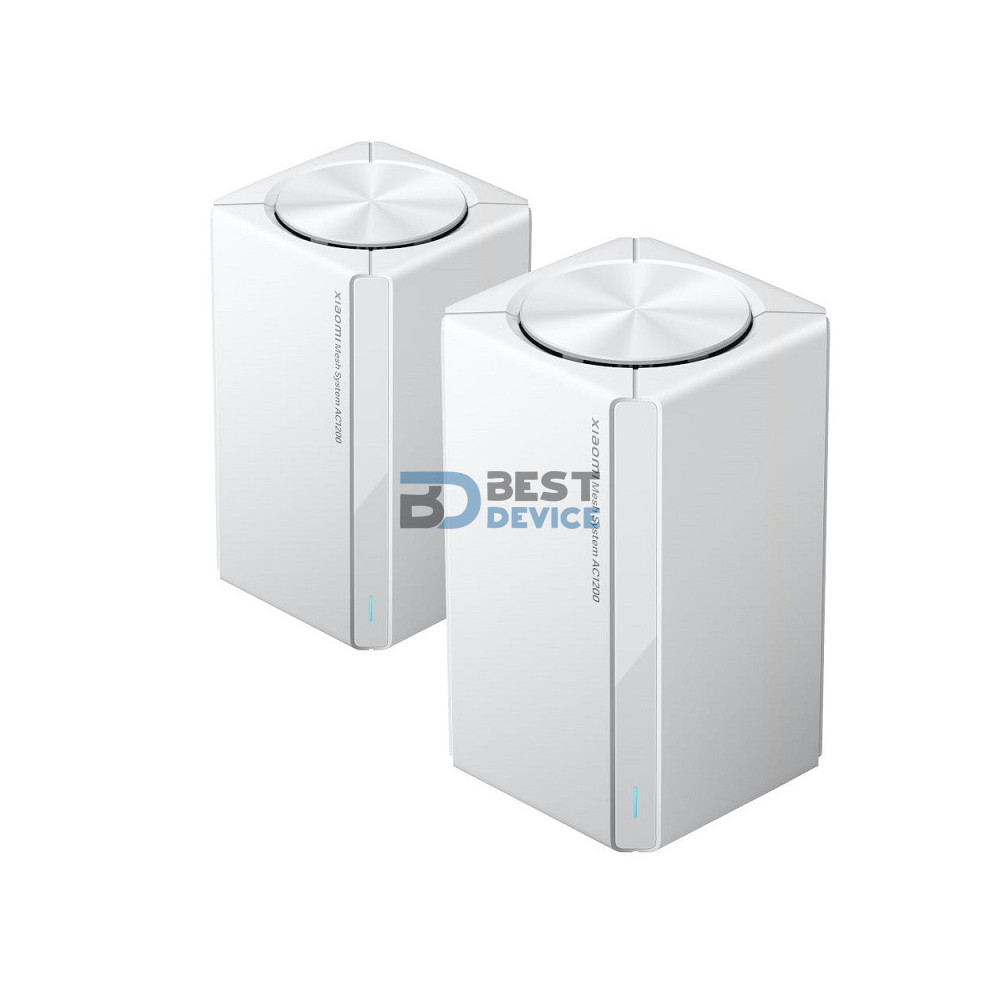 ROUTER XIAOMI MESH SYSTEM AC1200 (2PACK) LAN/WAN/WIFI6 DVB4451GL ROUTER XIAOMI MESH SYSTEM AC1200 (2PACK) LAN/WAN/WIFI6 DVB4451GL