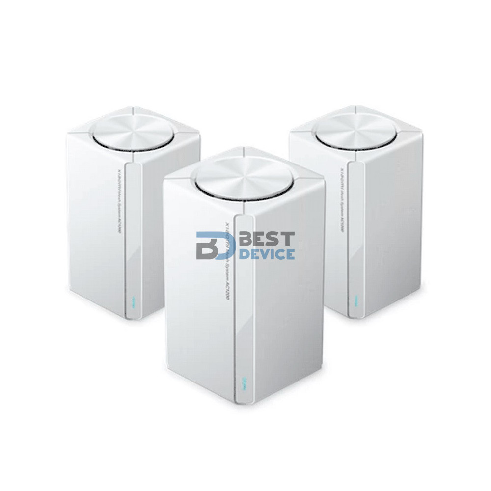 ROUTER XIAOMI MESH SYSTEM AC1200 (3PACK) LAN/WAN/WIFI6 DVB4484GL ROUTER XIAOMI MESH SYSTEM AC1200 (3PACK) LAN/WAN/WIFI6 DVB4484GL