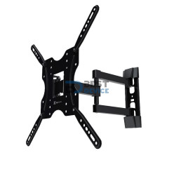 SOPORTE KLIP XTREME PARA TV 32" A 60" KTM-876 30KG/INCLI/GIR 90/NEG