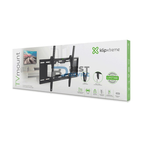 SOPORTE KLIP XTREME PARA TV 37" A 80" KTM-352 50KG/INCLI/NEG
