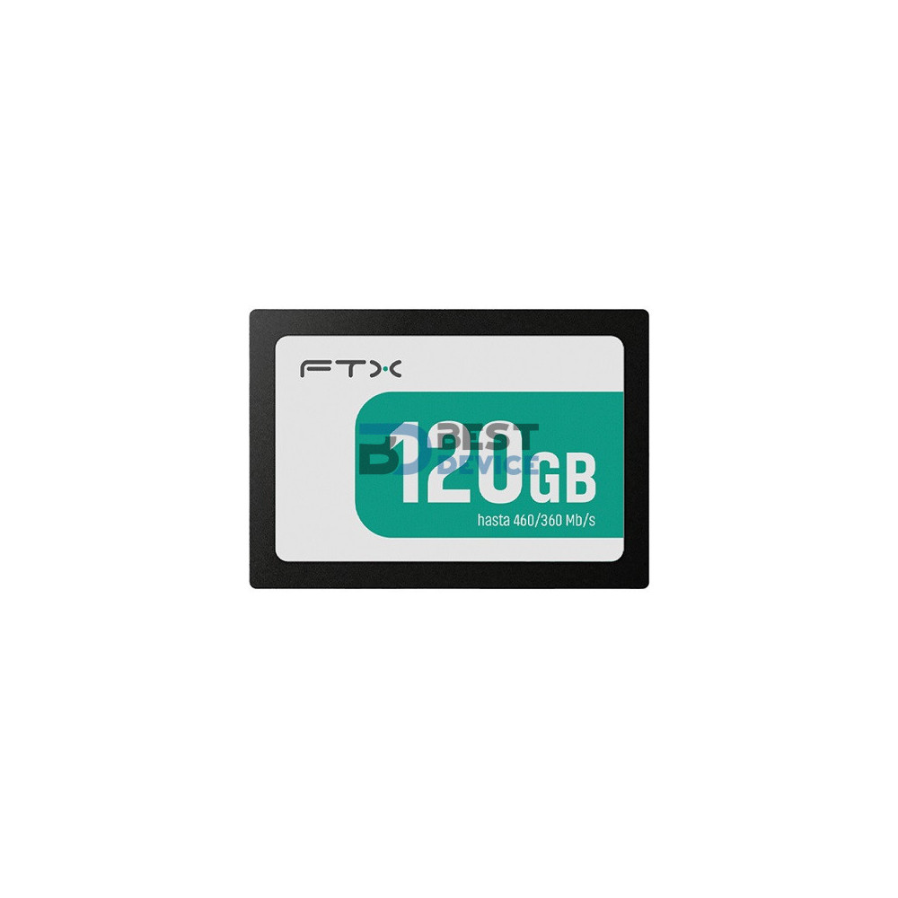 SSD FTX 2.5 SATA3 120GB 460/360 111702 SSD FTX 2.5 SATA3 120GB 460/360 111702