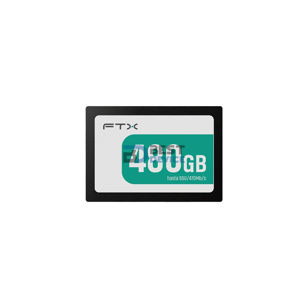 SSD FTX 2.5 SATA3 480GB 550/470 111726 SSD FTX 2.5 SATA3 480GB 550/470 111726
