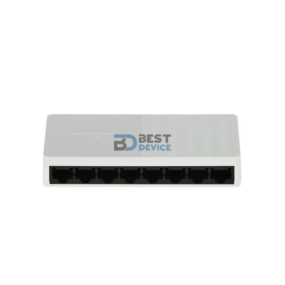 SWITCH HIKVISION DS-3E0108D-O 8P/100MBPS PLASTICO PARED/ESCRITORIO SWITCH HIKVISION DS-3E0108D-O 8P/100MBPS PLASTICO PARED/ESCRITORIO