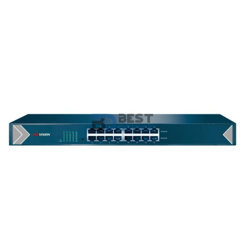 SWITCH HIKVISION DS-3E0516-E(C) 16P/1GBPS METAL RACK
