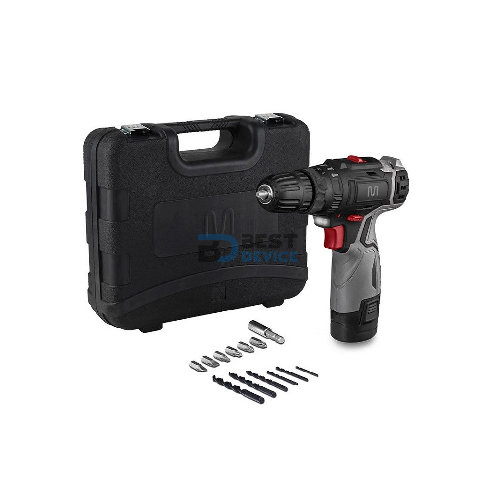 TALADRO Y DESTORNILLADOR MULTI FE074 RECARGABLE 12V BIVOLT+ MALETA TALADRO Y DESTORNILLADOR MULTI FE074 RECARGABLE 12V BIVOLT+ MALETA