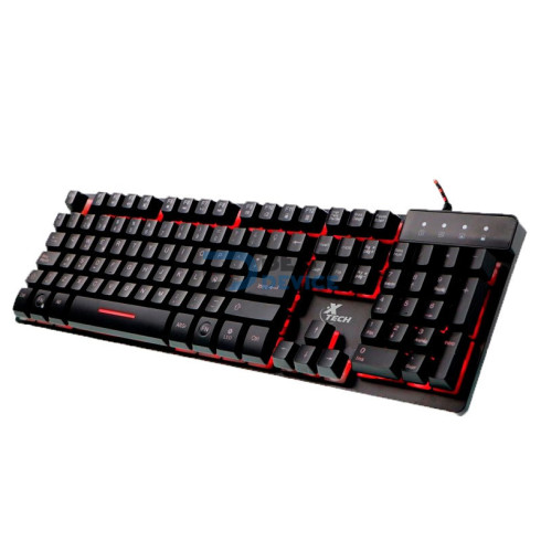 TECLADO GAMER XTECH USB XTK-520S REVENGER MULT/LED/3 COL/ESP