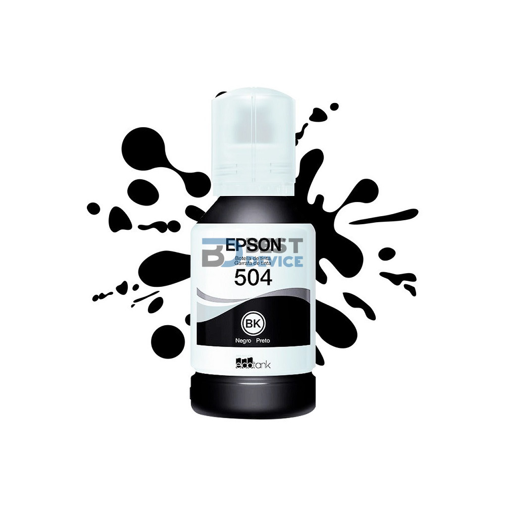 TINTA EPSON T504 120 NEGRO L41XX/L42XX/L61XX T504120-AL 127ML TINTA EPSON T504 120 NEGRO L41XX/L42XX/L61XX T504120-AL 127ML