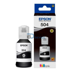 TINTA EPSON T504 120 NEGRO L41XX/L42XX/L61XX T504120-AL 127ML