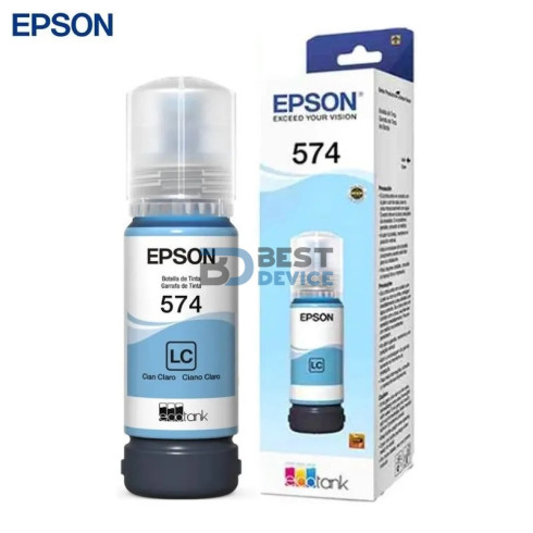 TINTA EPSON T574 520 LIGHT CIANO L8050 T574520-AL 70ML