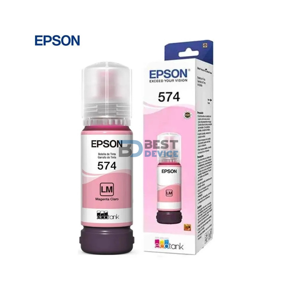 TINTA EPSON T574 620 LIGHT MAGENTA L8050 T574620-AL 70ML TINTA EPSON T574 620 LIGHT MAGENTA L8050 T574620-AL 70ML