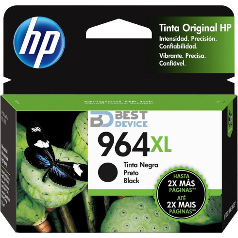 TINTA HP 964XL NEGRO 3JA57AL 51.5ML