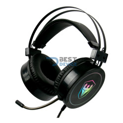 AURICULAR GAMER SATE AE-358 USB RGB CON MICROFONO