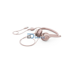AURICULAR LOGITECH 981-001280 H390 CONFORT ROSA