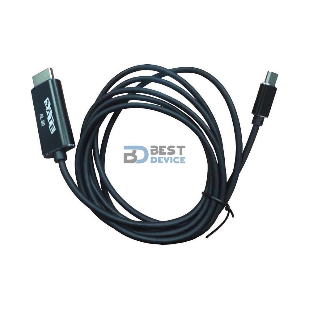 CABLE SATE AL-80 USB-C A HDMI 2 MTS CABLE SATE AL-80 USB-C A HDMI 2 MTS