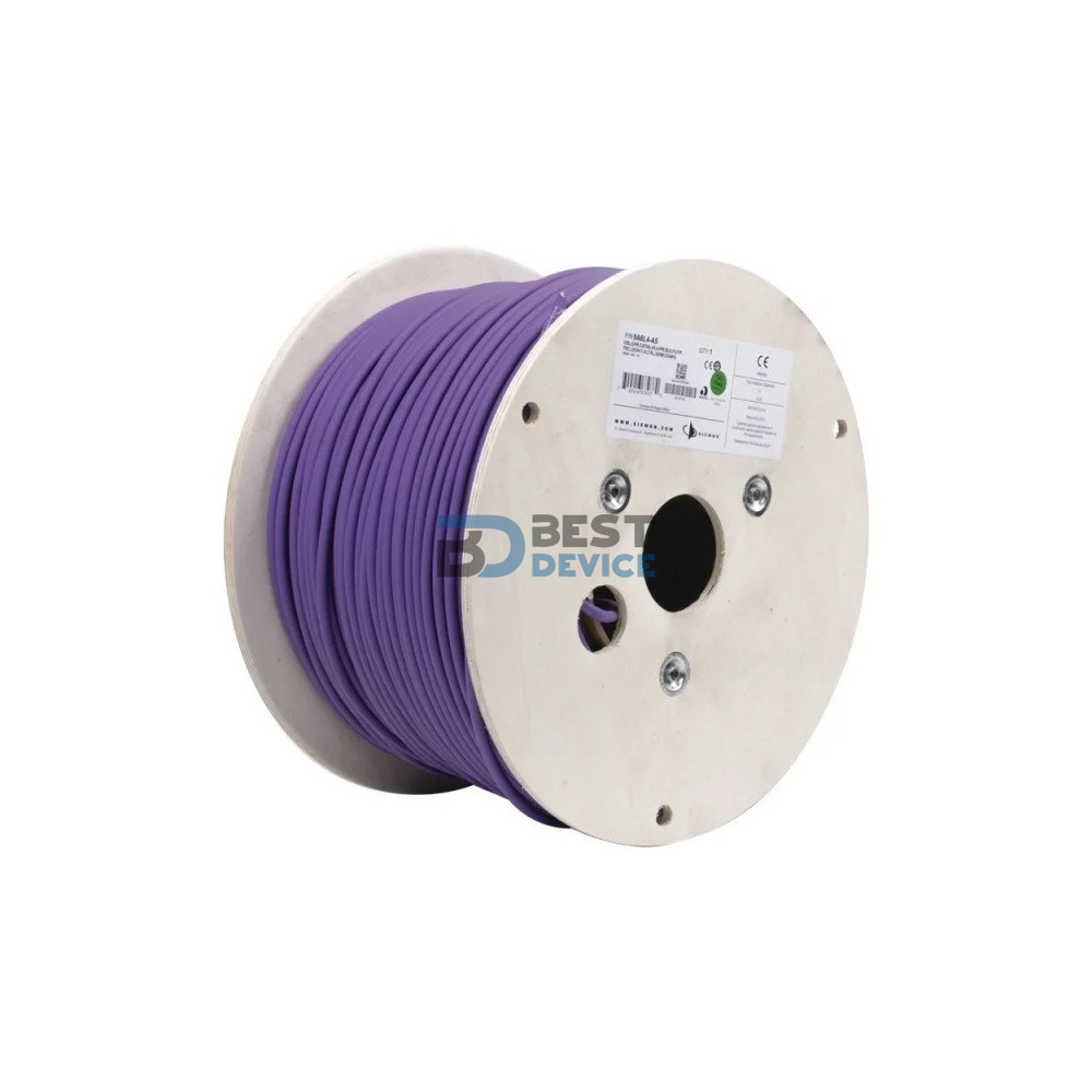 CABLE UTP SIEMON CAT6 PURPLE IN 305M CABLE UTP SIEMON CAT6 PURPLE IN 305M