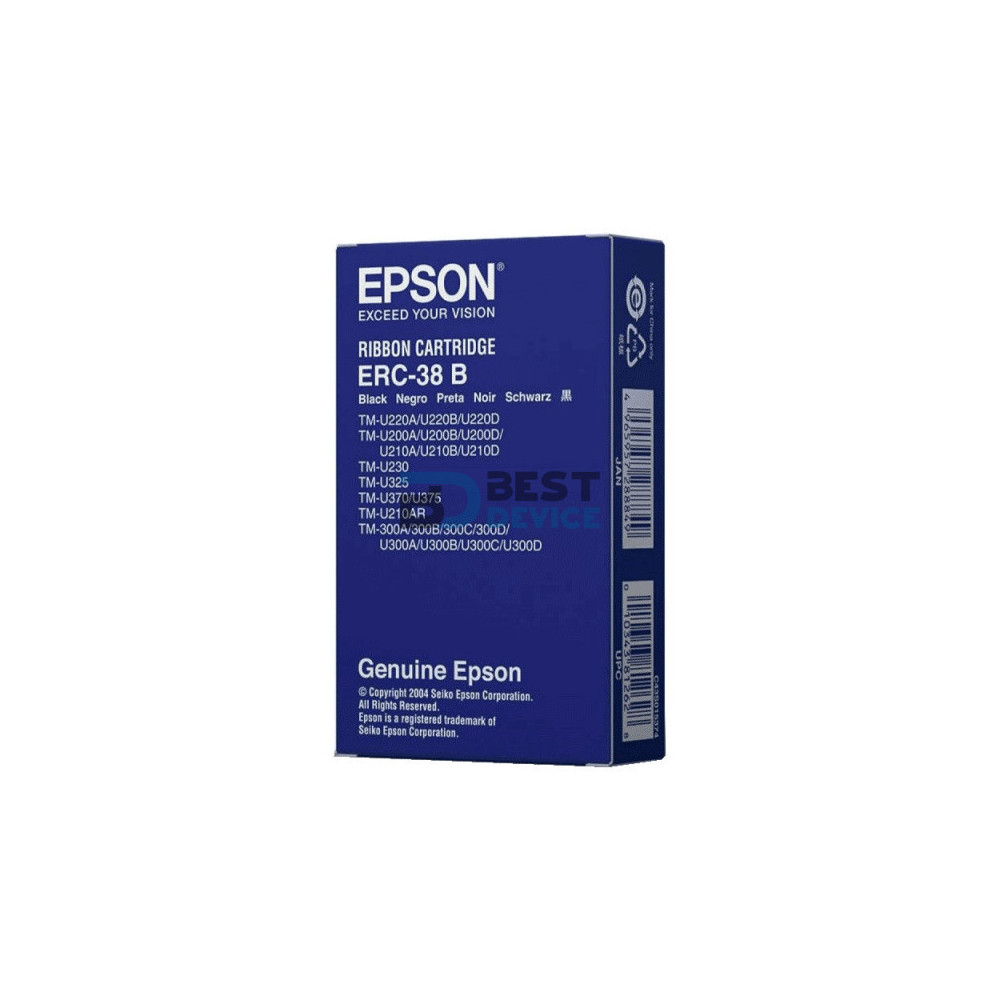 CINTA EPSON ERC-38 SERIE TM 220/300 CINTA EPSON ERC-38 SERIE TM 220/300