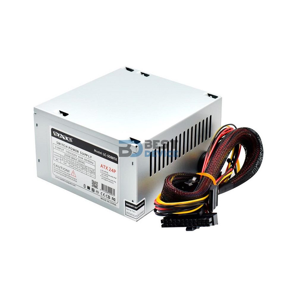 FUENTE SATE 200 WATS MICRO ITX FUENTE SATE 200 WATS MICRO ITX
