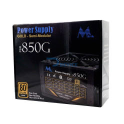 FUENTE MTEK 850 WATS REAL 80 GOLD