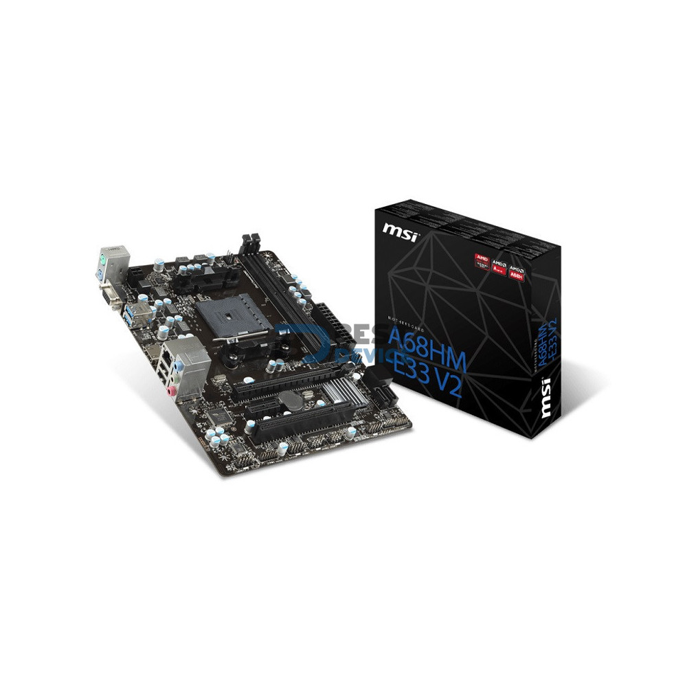 PLACA MADRE MSI AMD A68HM-V2 VGA/HDMI FM2 PLACA MADRE MSI AMD A68HM-V2 VGA/HDMI FM2