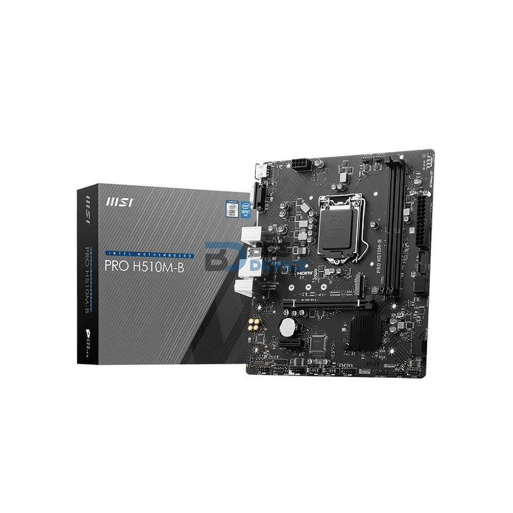 PLACA MADRE MSI PRO H510M-B M.2/DDR4/HDMI/VGA/MICRO ATX PLACA MADRE MSI PRO H510M-B M.2/DDR4/HDMI/VGA/MICRO ATX
