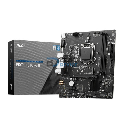 PLACA MADRE MSI PRO H510M-B M.2/DDR4/HDMI/VGA/MICRO ATX