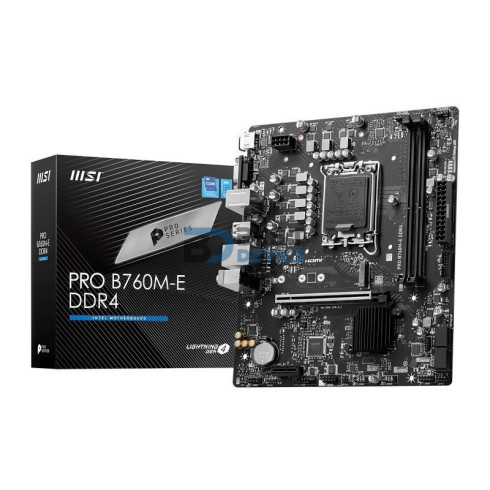 PLACA MADRE MSI PRO B760M-E LGA1700 DDR4