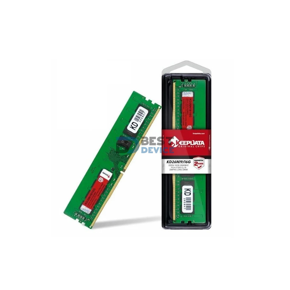 MEMORIA RAM KEEPDATA DDR4 16GB 2666 MHZ MEMORIA RAM KEEPDATA DDR4 16GB 2666 MHZ