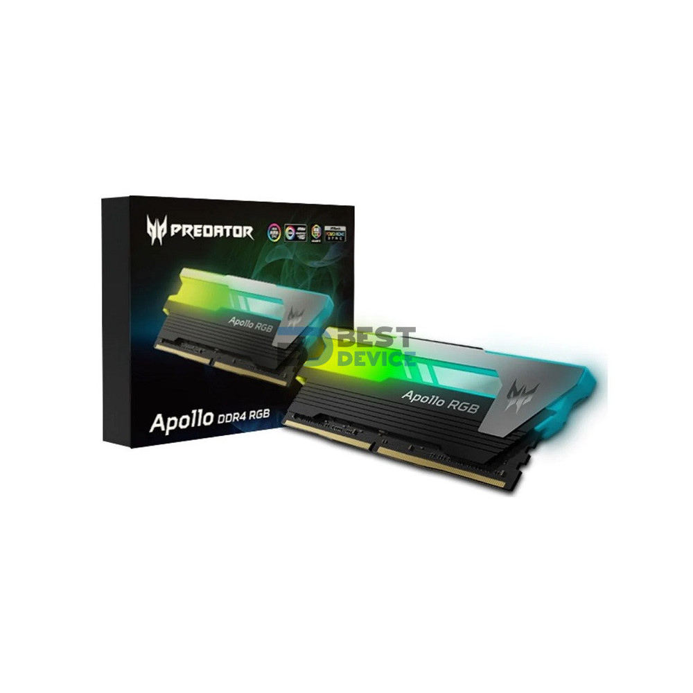 MEMORIA RAM ACER DDR4 16GB 3200 MHZ PREDATOR APOLLO MEMORIA RAM ACER DDR4 16GB 3200 MHZ PREDATOR APOLLO