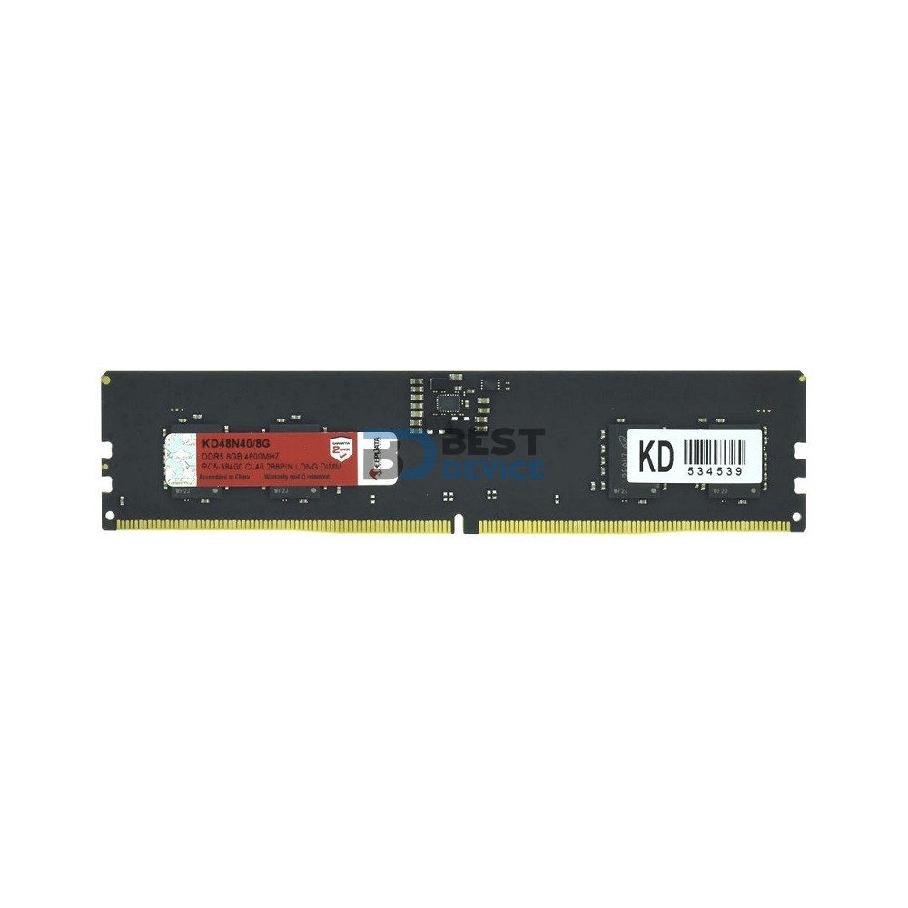 MEMORIA RAM KEEPDATA DDR5 8GB 4800MHZ MEMORIA RAM KEEPDATA DDR5 8GB 4800MHZ