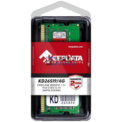 MEMORIA RAM PARA NOTEBOOK DDR4 KEEPDATA 4GB 2666 MHZ